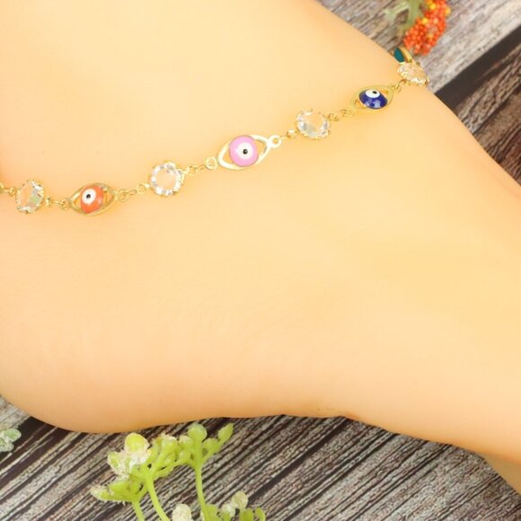 "Elegant Handmade Anklet – Delicate Jewelry for Women, MAR091535 - Picture 7 of 10